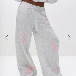 Logo Marled Sweatpant